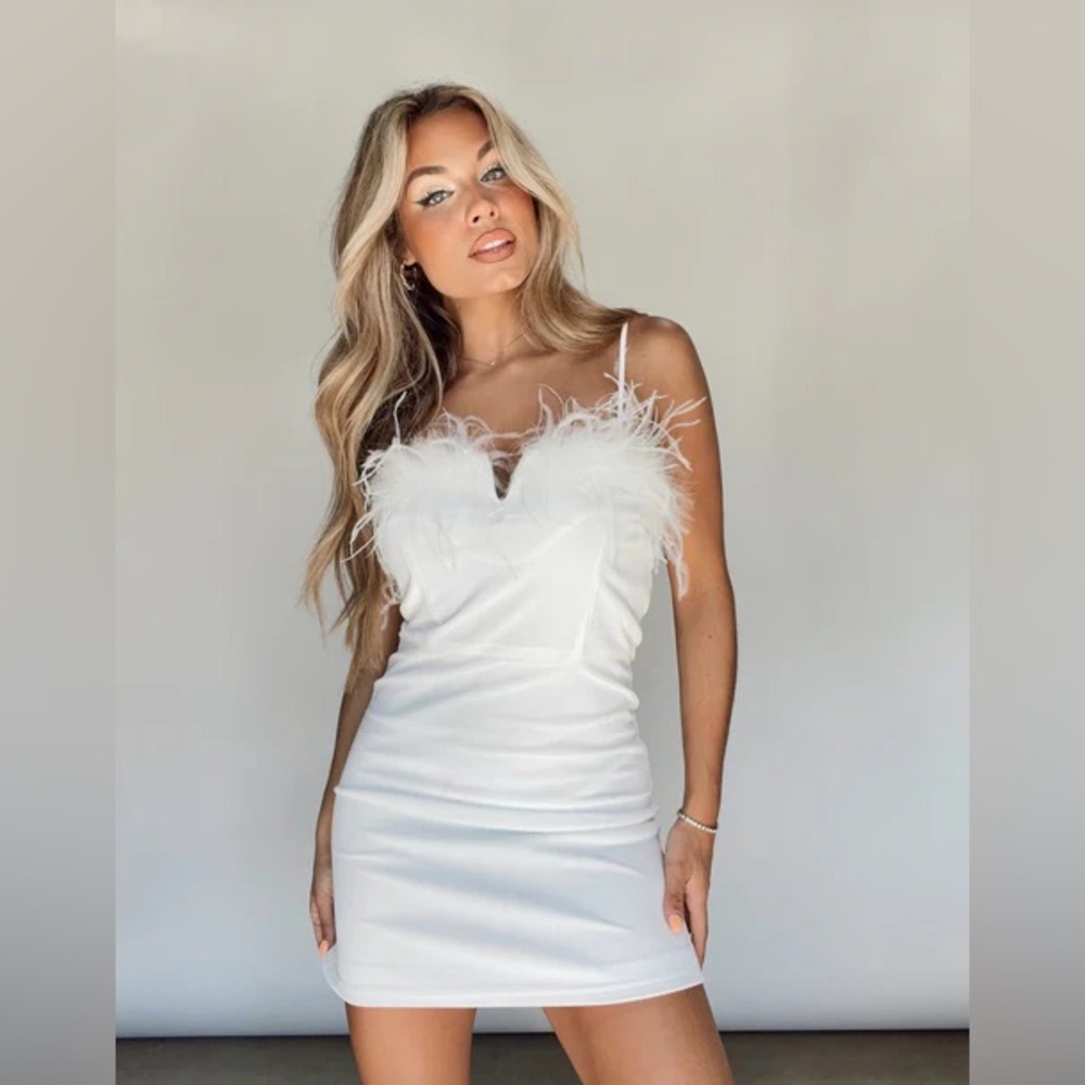 Cloud Ten “Wife of the party” mini dress size S NWT